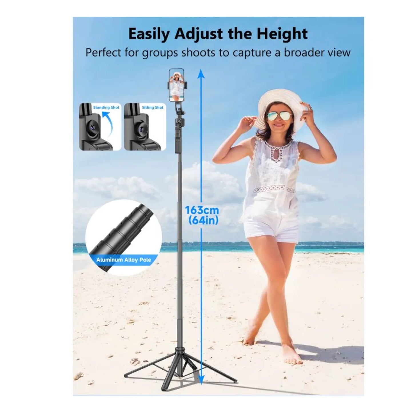 TRÍPODE C17 CON SEGUIMIENTO FACIAL