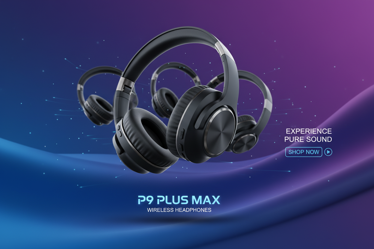 AUDIFONOS P9 PLUS MAX