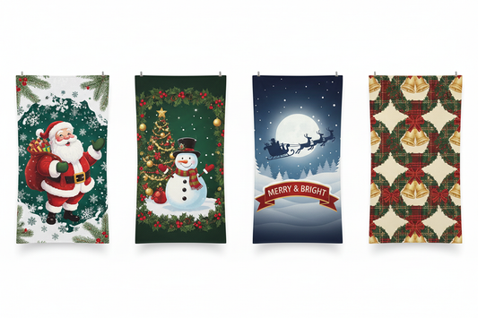 FUNDAS PARA PUERTAS NAVIDEÑAS